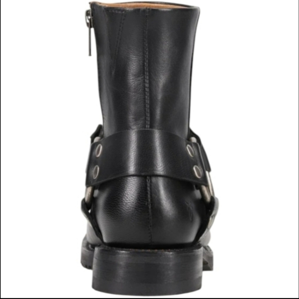 Frye Women’s Veronica Flex Harness Boots – Black Leather – Size 8.5 - Picture 9 of 15